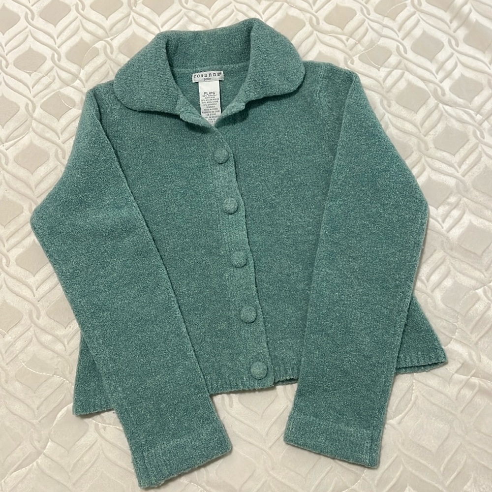 Elegant Teal Cardigan